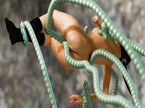 Нарезки из самых возбуждающих секс мультиком с участием Лары Крофт