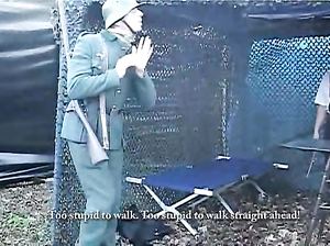 Нацисты из гестапо жестко пытают и ебут военнопленных