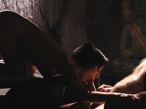 Спагетти с соусом из чистой спермы