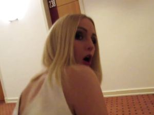 Секс экстрим в коридорах гостиницы