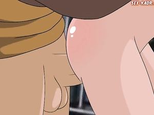 Нинзи-черепашки жарко трахают красотку Ирму