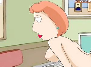 Гриффин засадил мультяшной телке в анал
